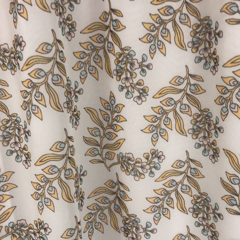 Loft lined print skirt with pockets xl 16 - Picture 2 of 9